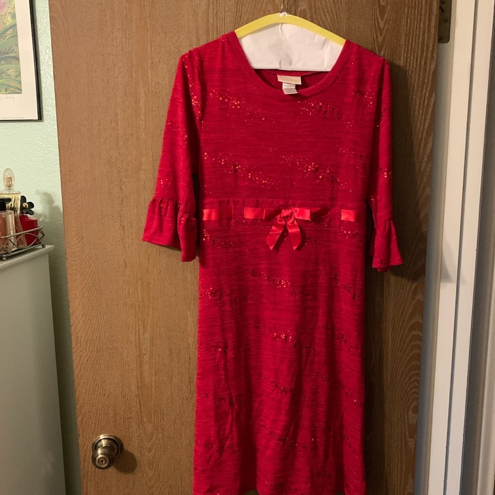 Jenny and Me red sparkly child’s dress